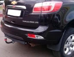 Фаркоп (ТСУ) для CHEVROLET Trailblazer 2012- съемный шар на двух болтах 1.7тонны Босал