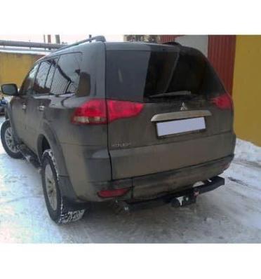 Фаркоп для Mitsubishi Pajero Sport II 2008-2016 съемный крюк на двух болтах 2000кг Автос