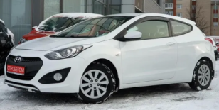 Дефлекторы окон (ветровики) Hyundai I30 II Hb 3d 2012"EuroStandard" (Хюндай Ай30) Кобра Тюнинг