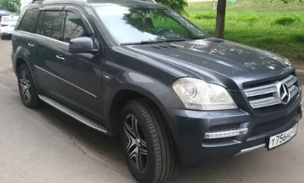 Дефлекторы окон (ветровики) Mercedes Benz GL-klasse (X164) 2006-2012 Кобра Тюнинг