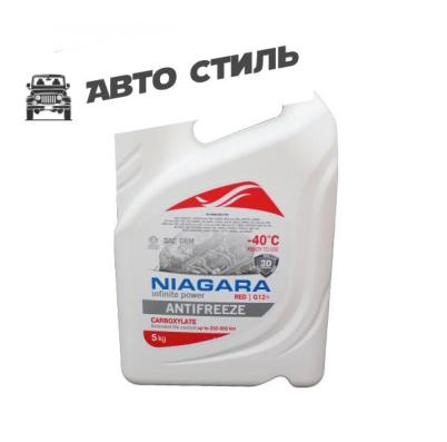 Антифриз "Niagara" G12+ (красный) 5 кг